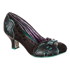 Lace Icing Stable Structure Travel Heels