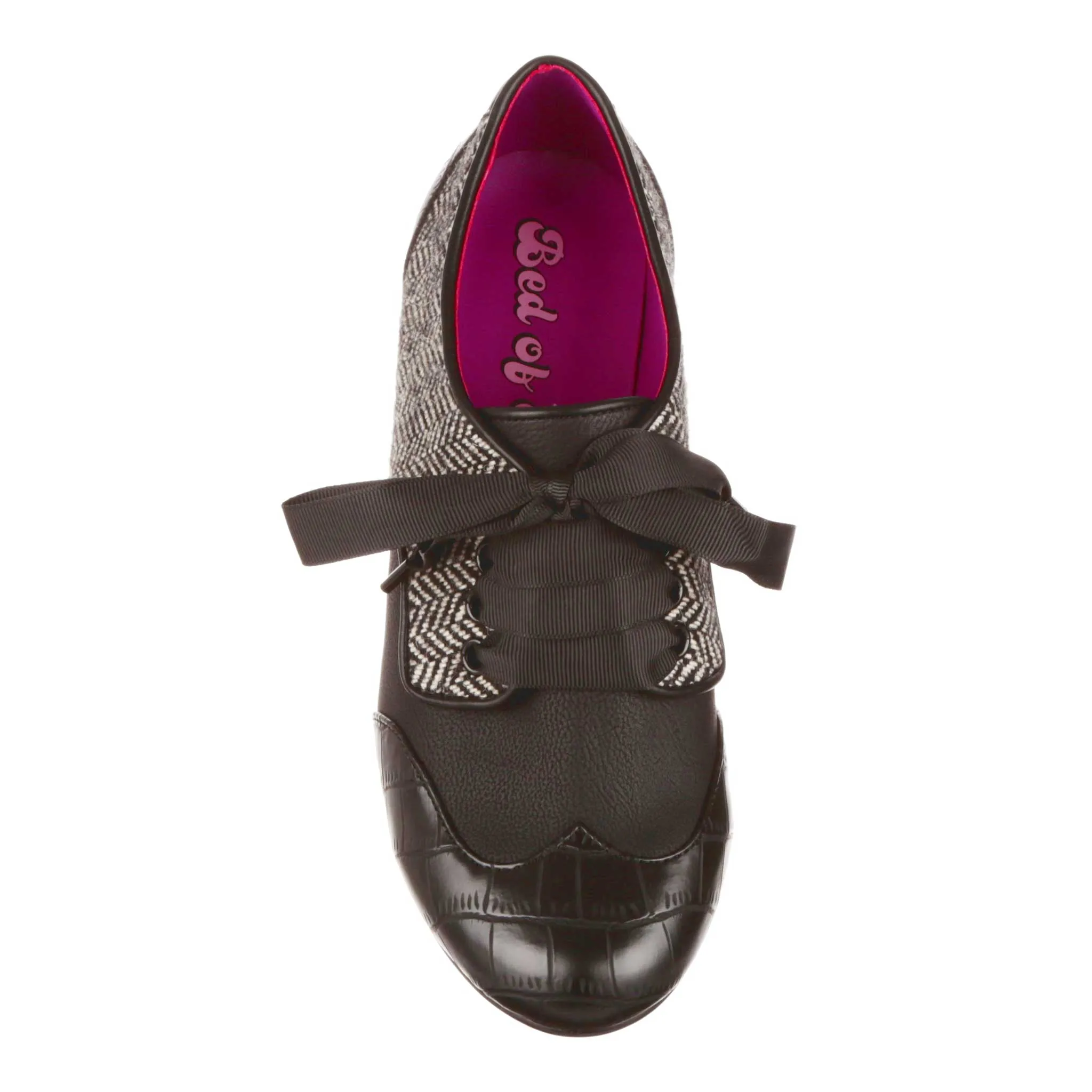 Tippy Tap Wide Heel Pumps Padded Tongue