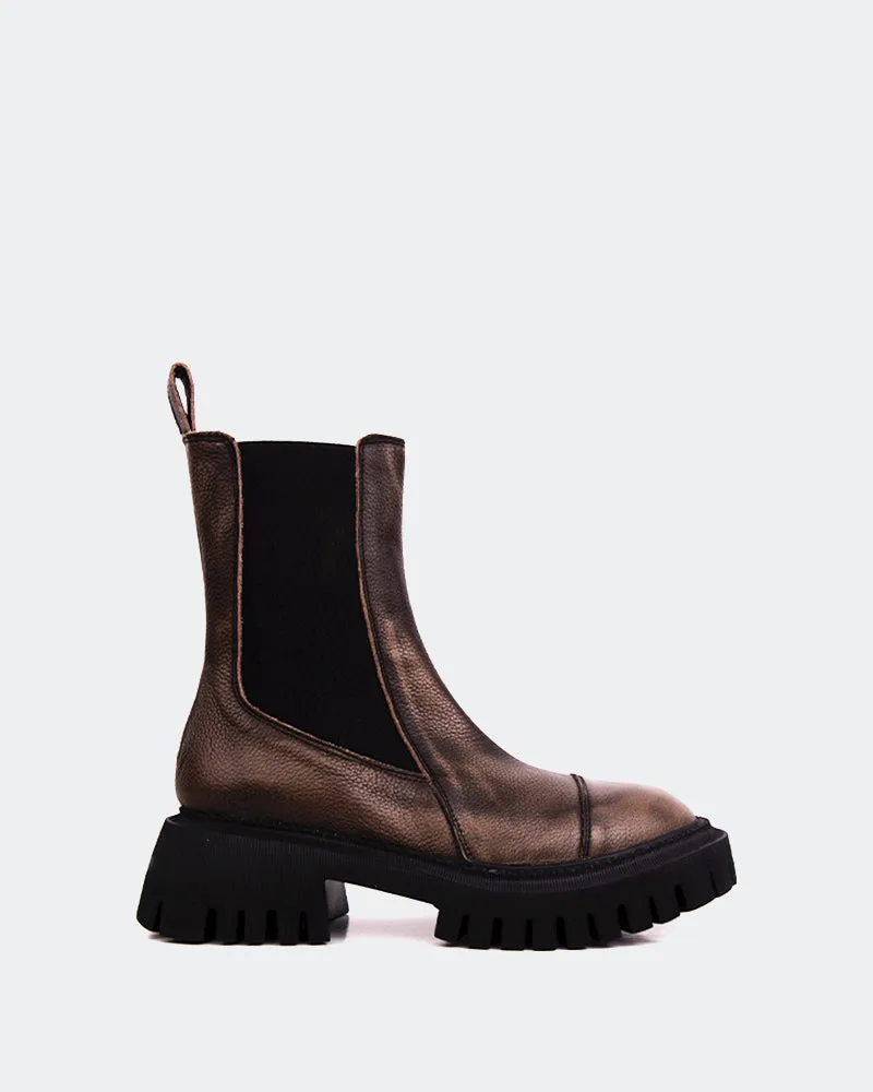 Winter Fashion All Season Laroi Charcoal Leather