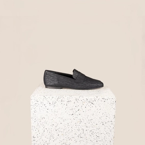 Lodi Due - Black Twill Plus Fit Relaxed Walk