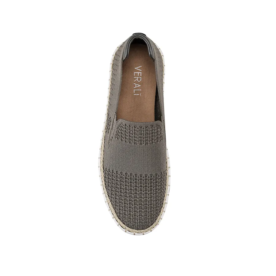 Work Shop Expo Glow Queen Slip On Sneakers - Khaki Knit