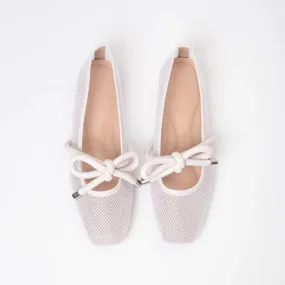 Gizi Blanc Cozy Support Knitted Soft