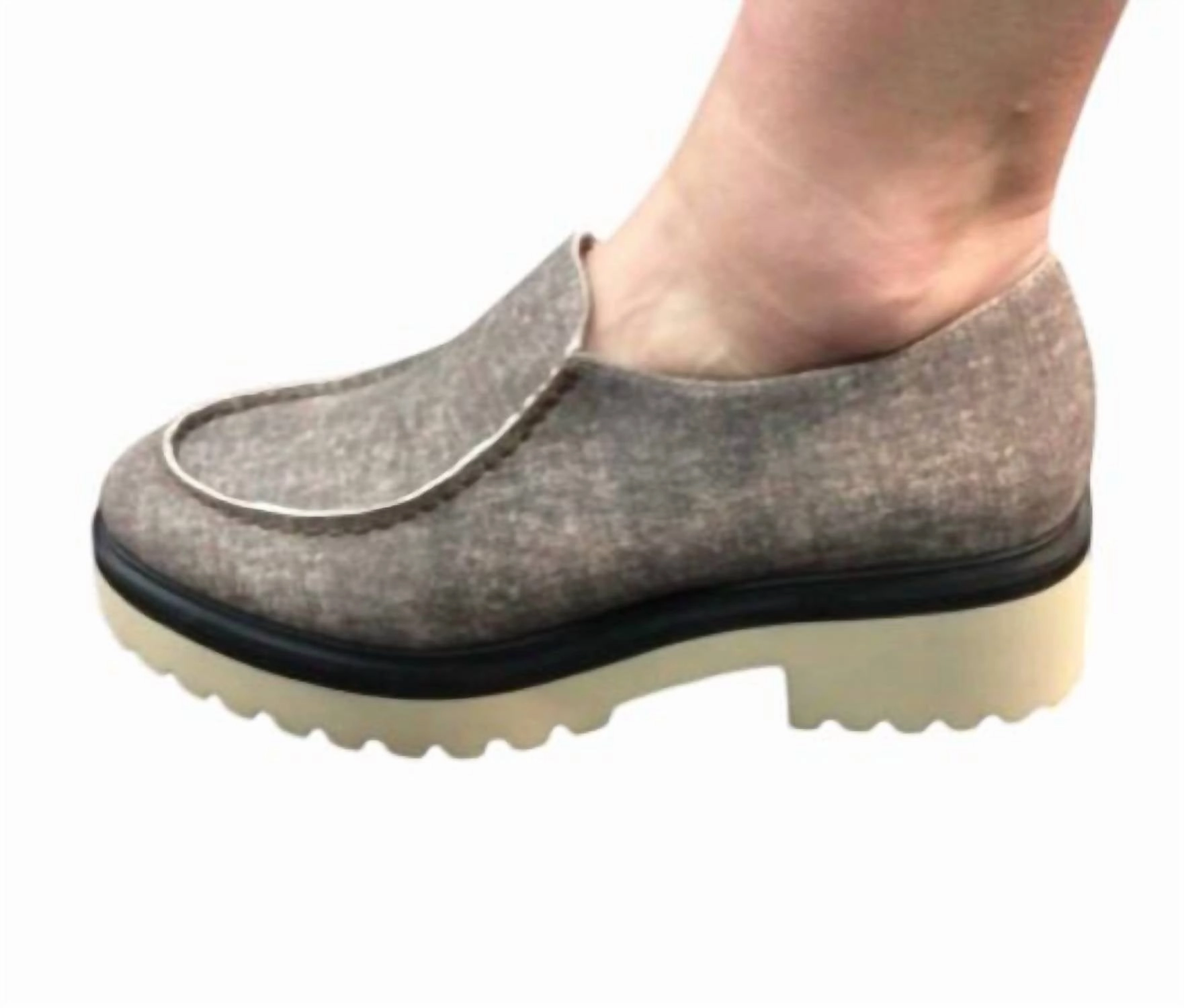 Music Spot Women's Printed Loafer In Coffee