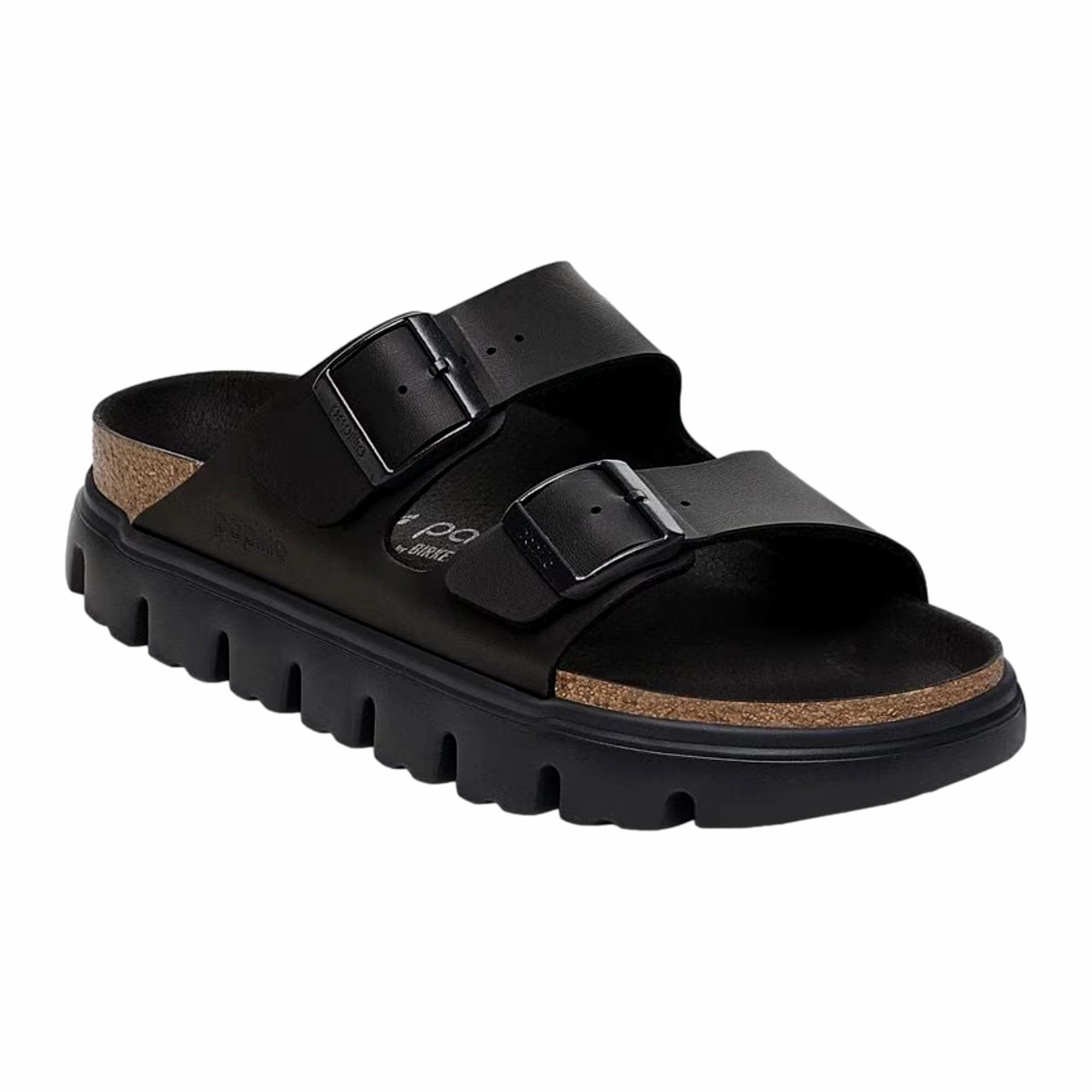 Birkenstock Arizona Pap Chunky Black / Black  1029077 Women's City Hold