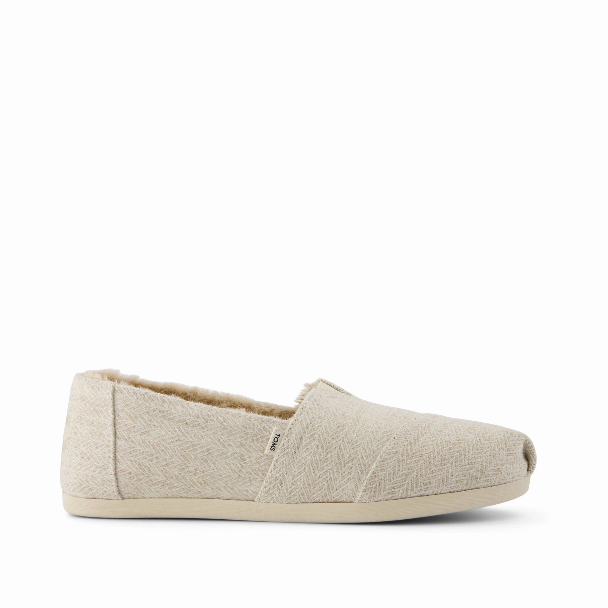 Alpargata Natural Cozy Herringbone Practical Slip-Ons