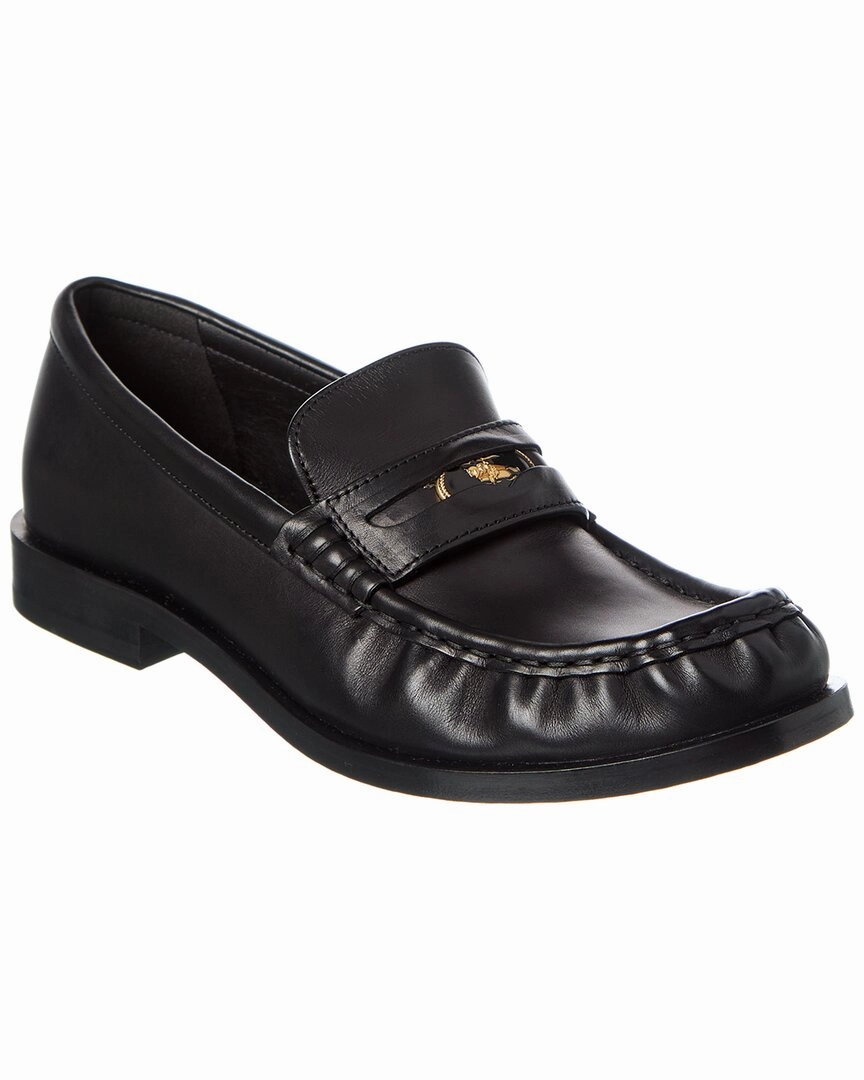 Toe Space Burberry Leather Loafer