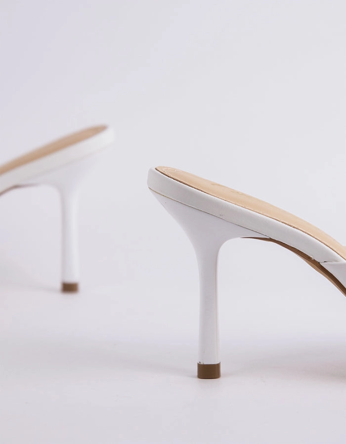 Relax Fit Slip RubberOutsole Carys White Leather