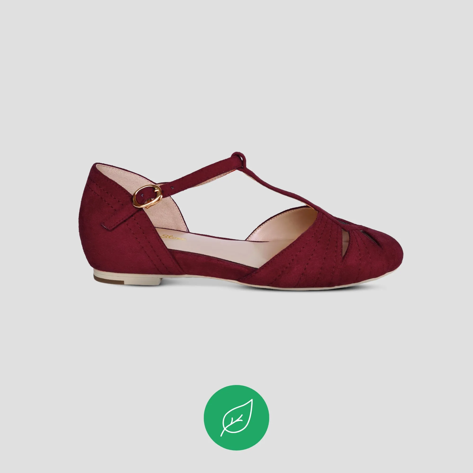 Relaxed Slip London (Wine Red)