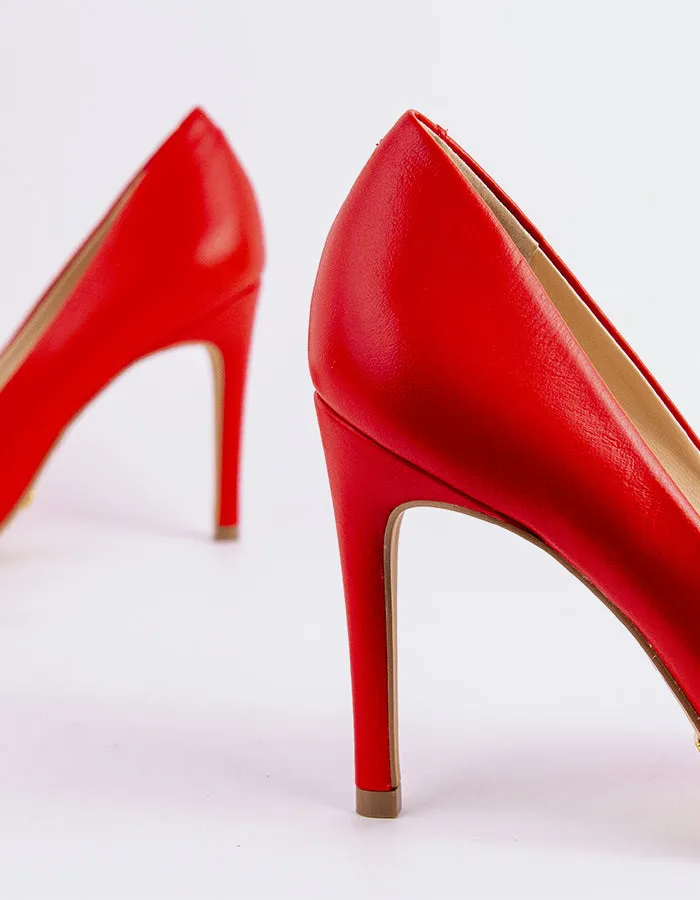 Flexible Movement Love Red Leather