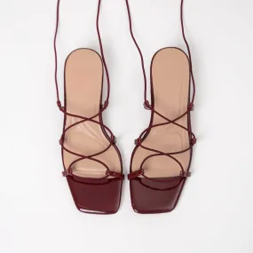 Heat Resistant Outsole Dynamic Traction Lowi Burgundy