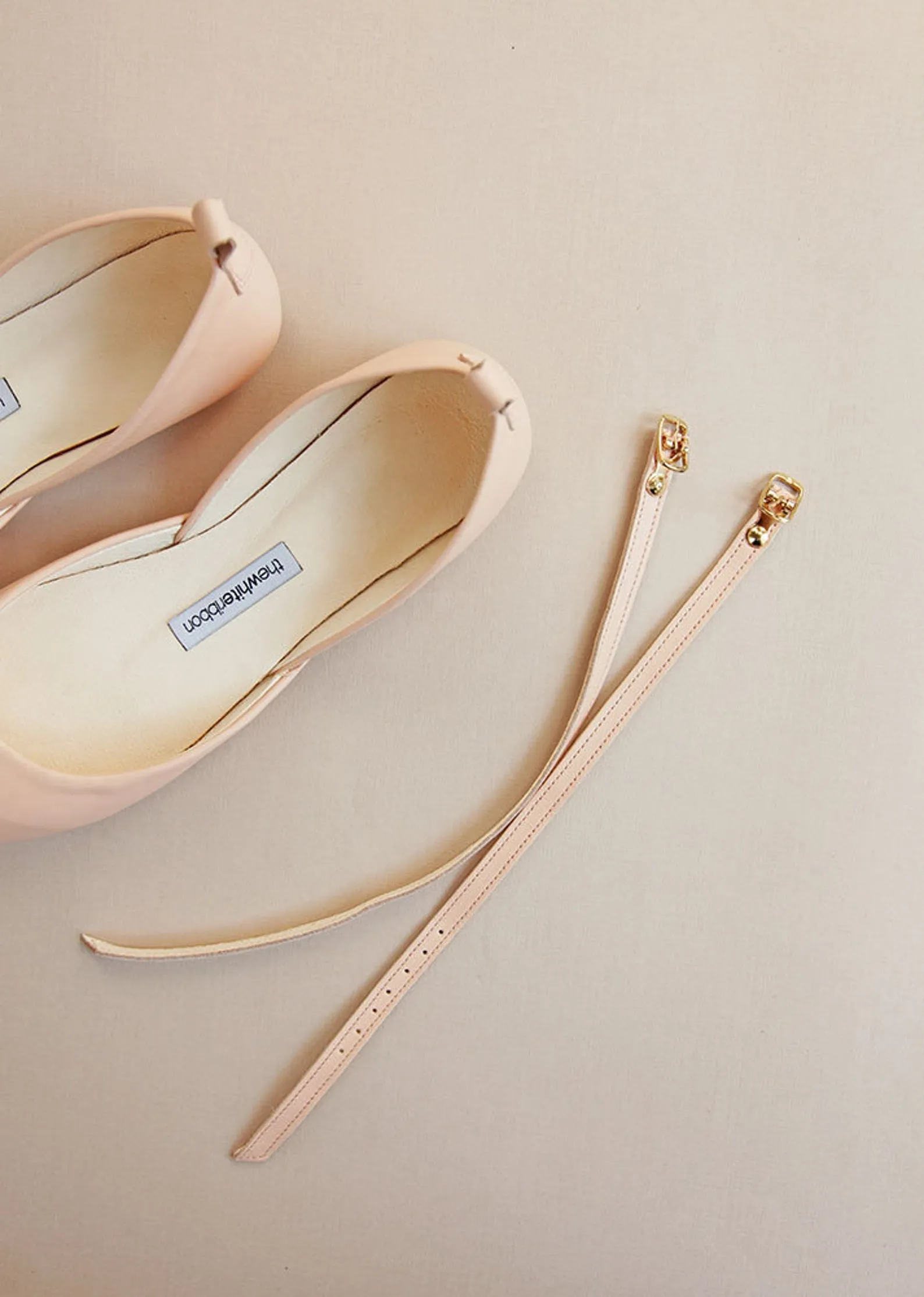 LUNA BALLET FLATS ?C PEACH NUDE Fashion Forward Design
