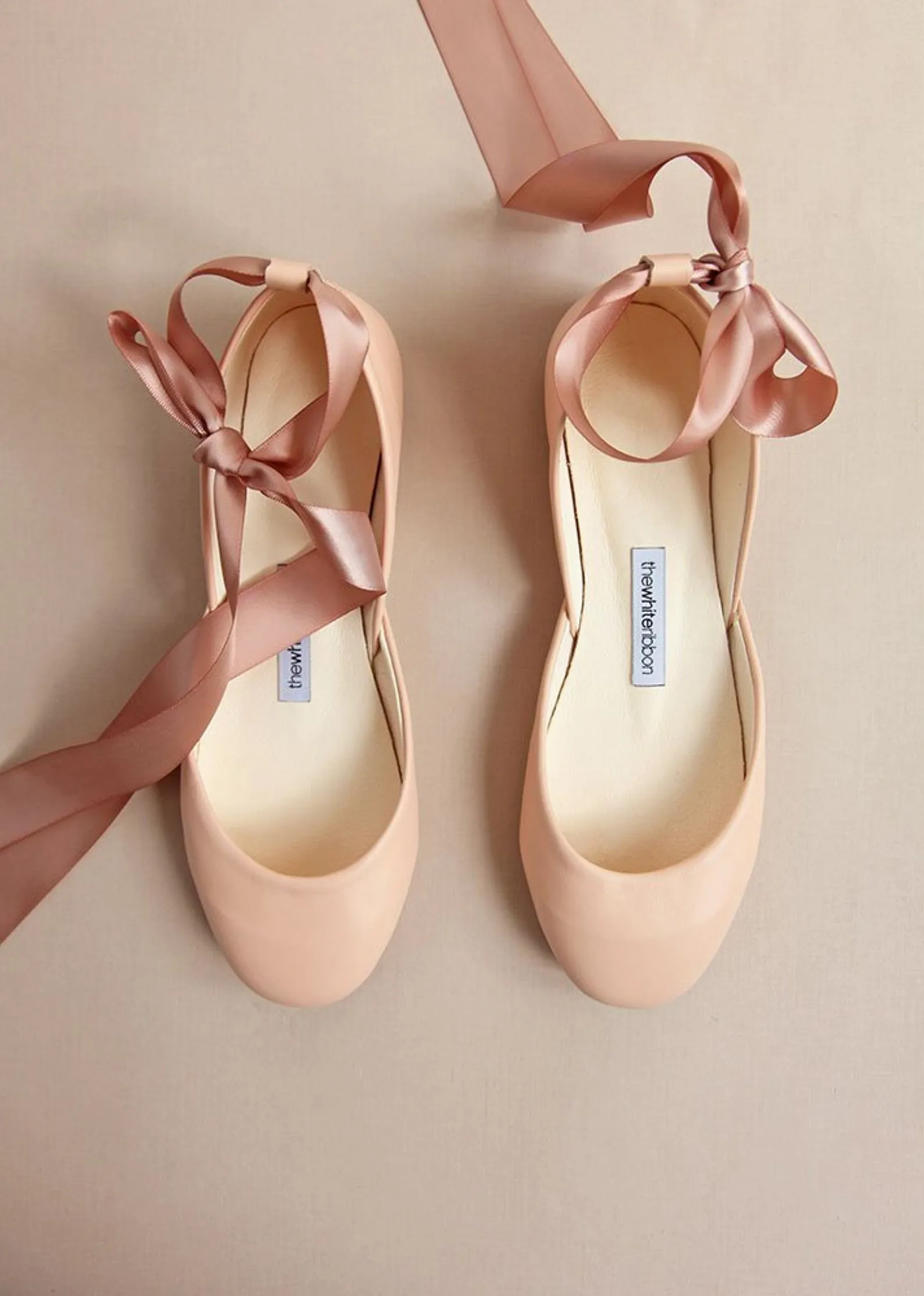 Ocean Step Indoor Wear LUNA BALLET FLATS ?C PEACH NUDE