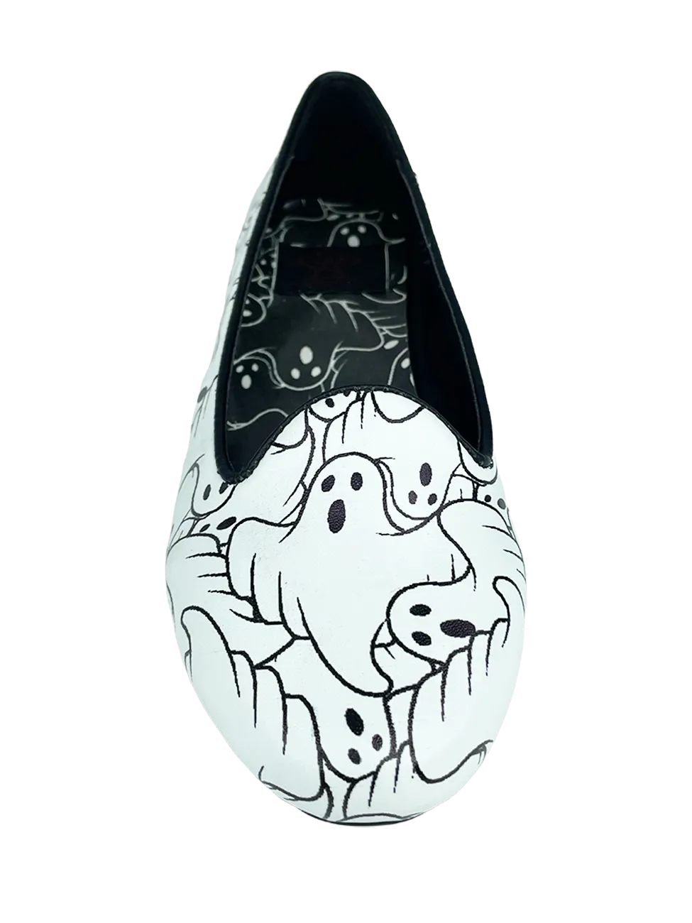 Light Sole LYDIA FLAT ALL OVER GHOST PRINT