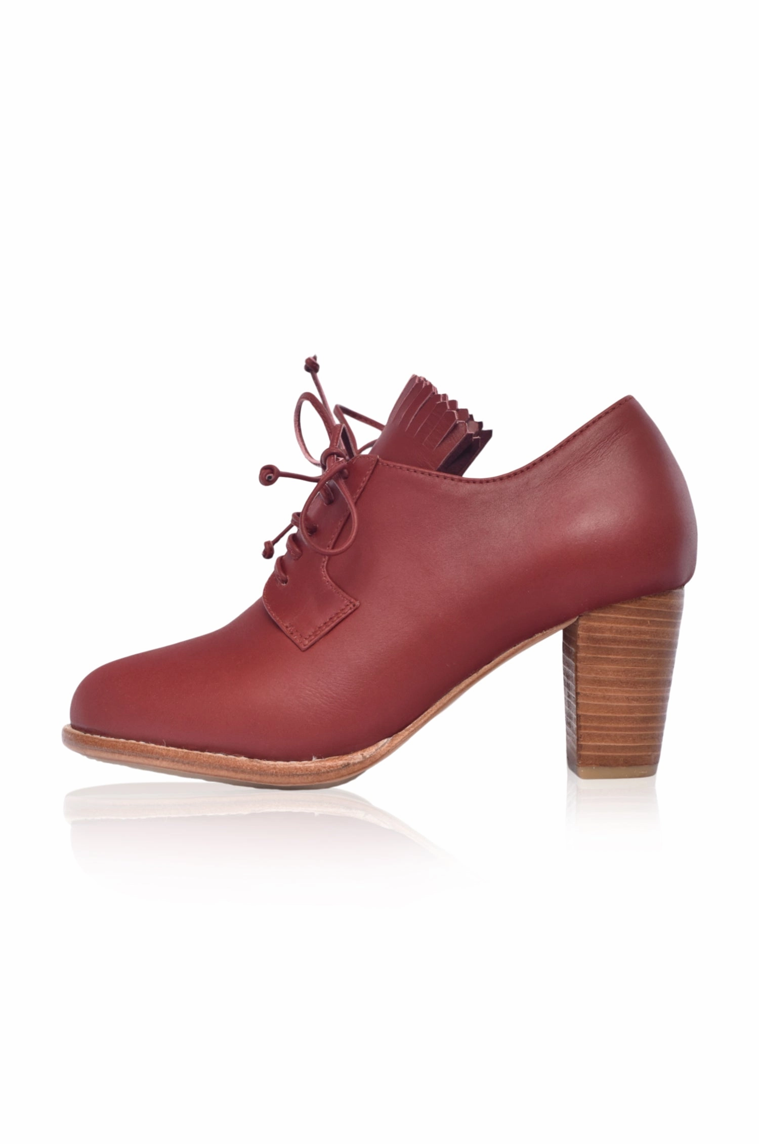 Lyon Lace-up Leather Oxfords Comfort Step On