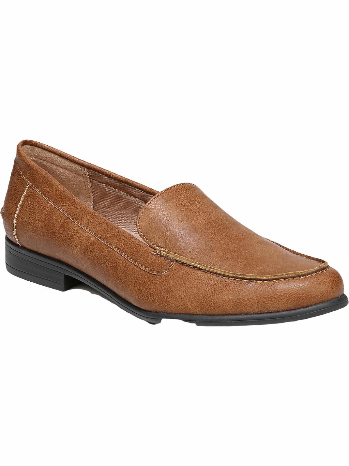 Margot Womens Faux Leather Loafers Elegant Casual