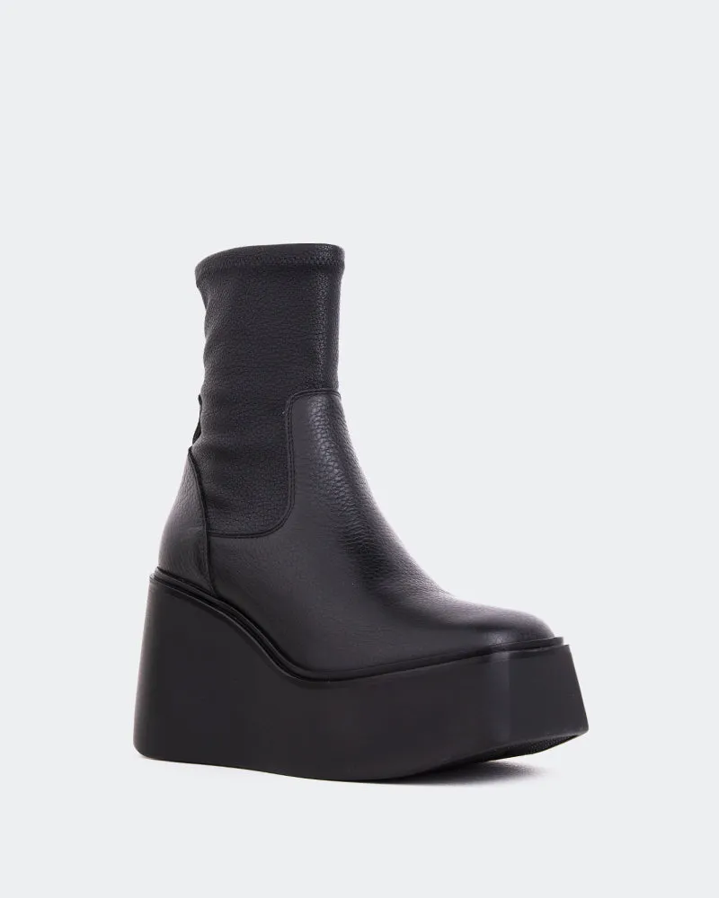 Mellini Black Leather Stylish All-Purpose