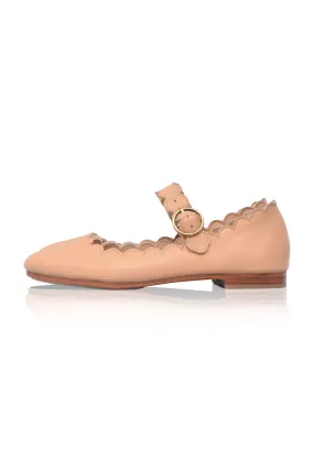 Mia Rosa Leather Ballet Flats Avenue Mood
