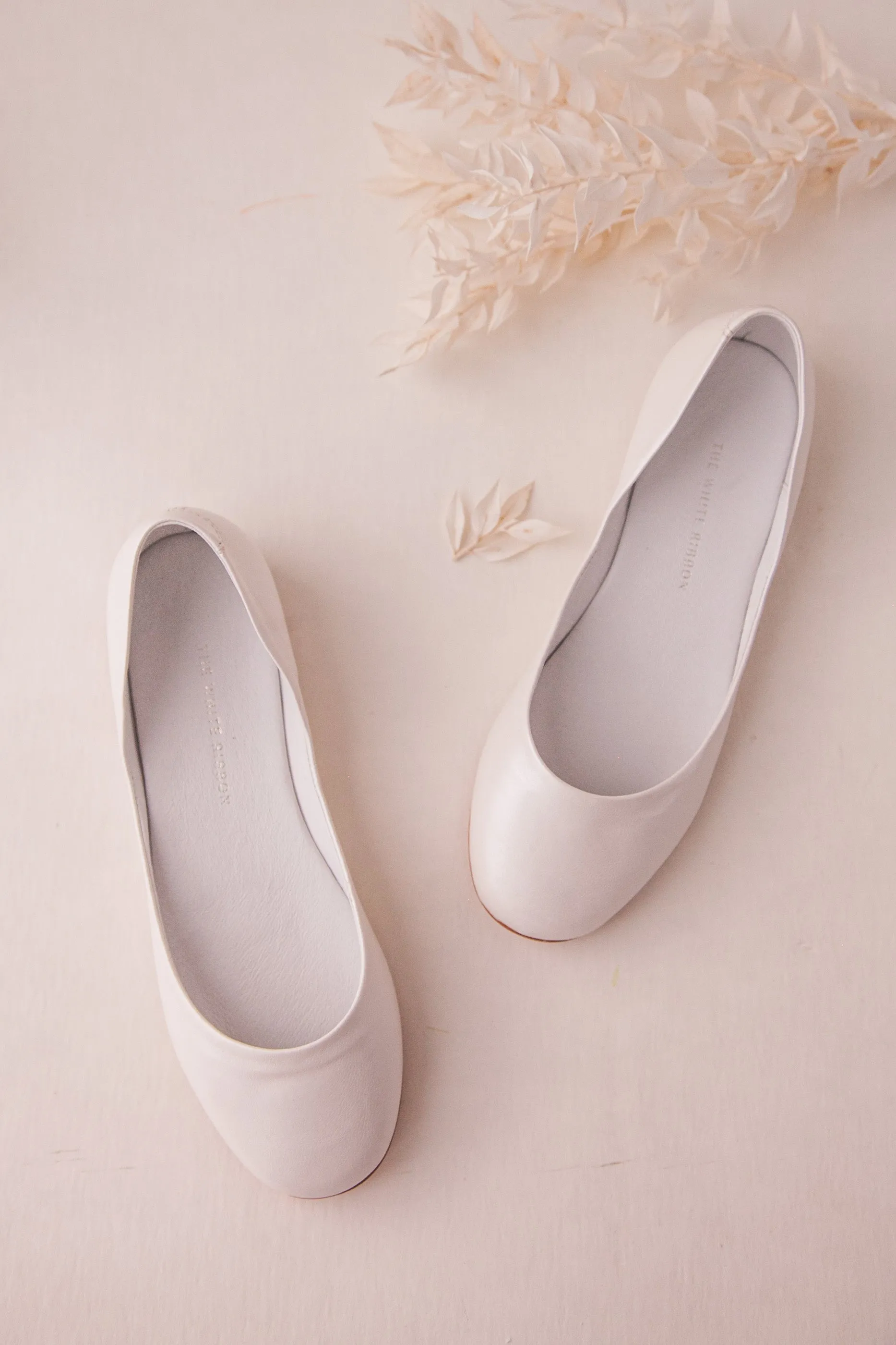 MILA BALLET FLATS ?C Pearl Ivory Park Ready Park Leisure