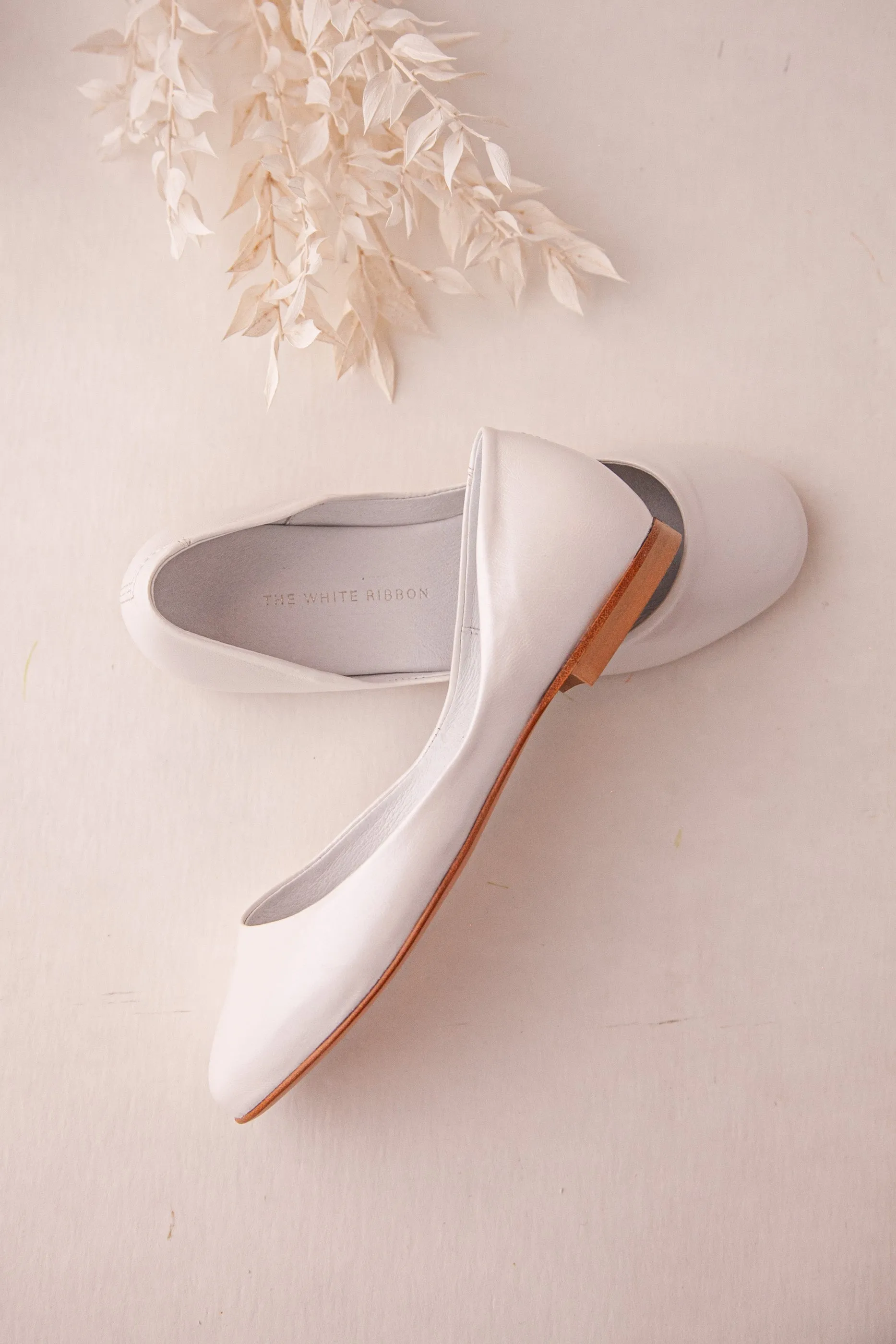 Day Light Classic Slip-Ons MILA BALLET FLATS ?C Pearl Ivory