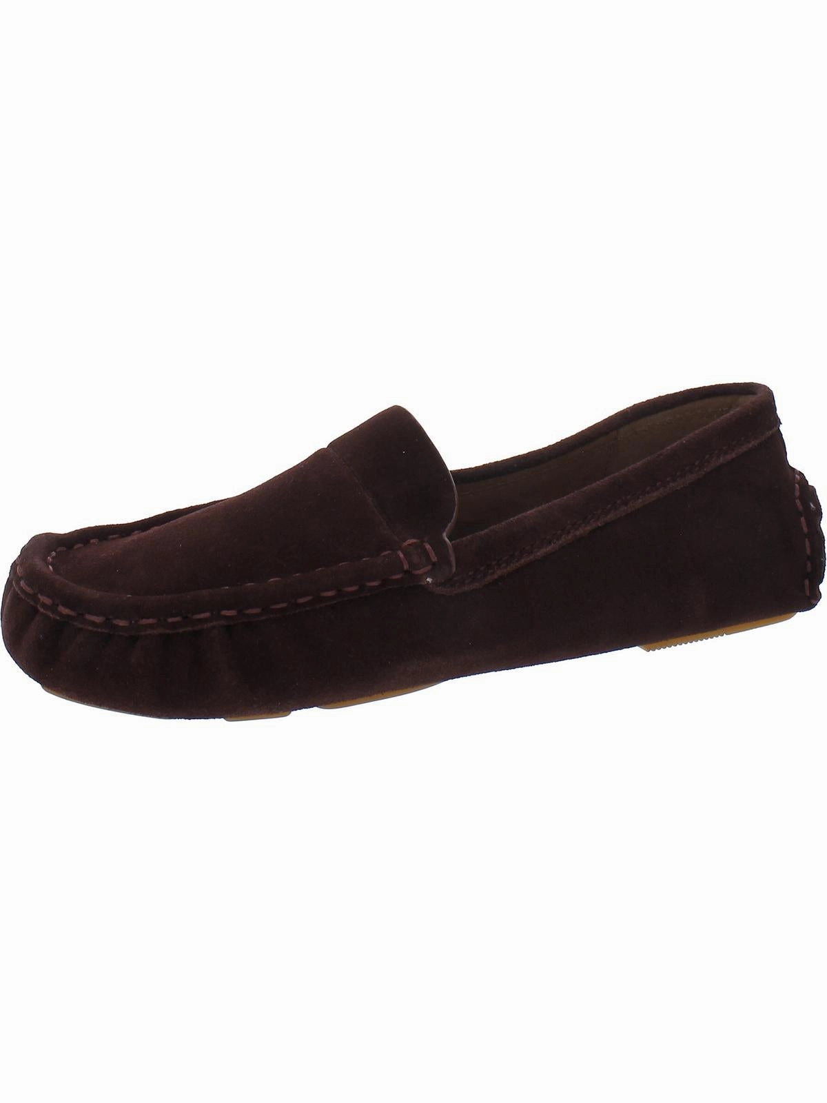 Ground Hug Toe Steady Mina Driver Womens Comfort Insole Slip On Loafers