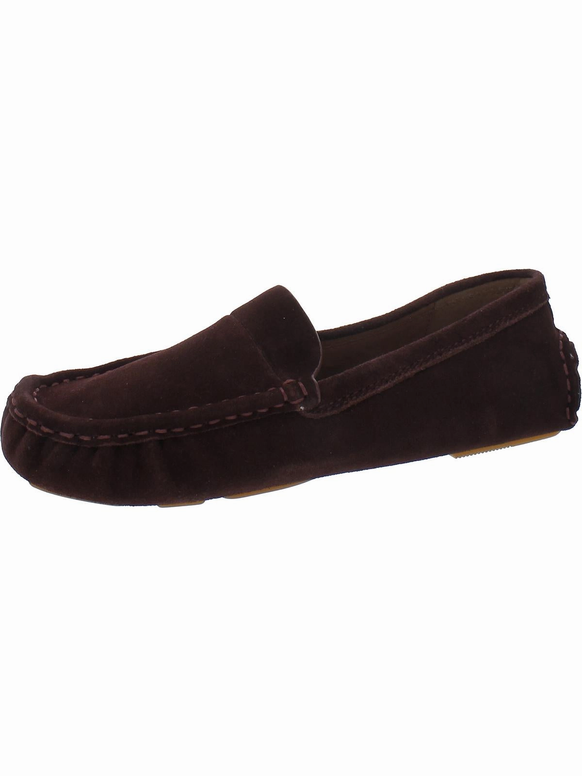 Open Path Firm Lane Mina Driver Womens Comfort Insole Slip On Loafers