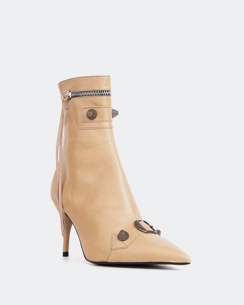 Soft Insole Cold Outfit Minaj Nude Leather