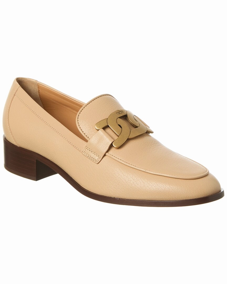 Cool Accent TOD??s Leather Loafer