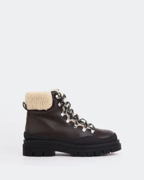 Blues Brown Leather Ankle Support Layer Ready