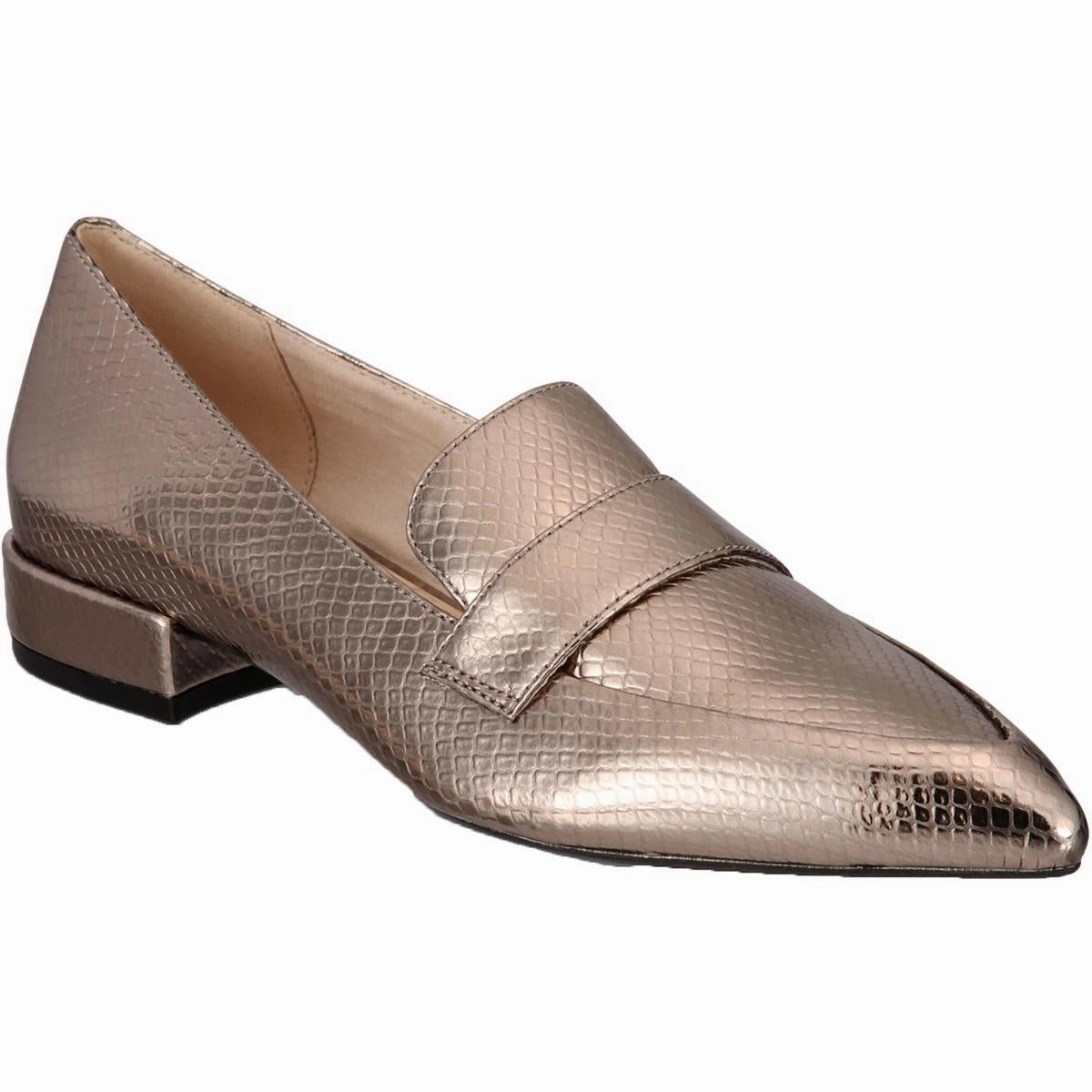 CAMELIA 2 Womens Metallic Slip On Loafers Steady Wear
