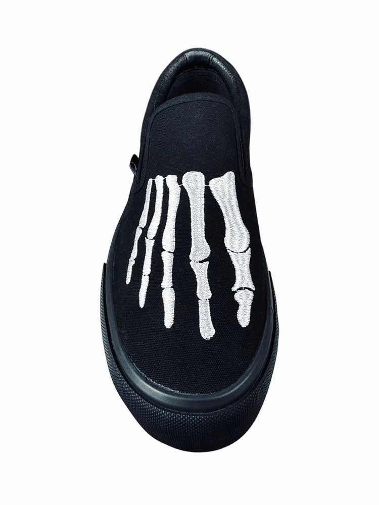 Agility Step Anti Slip Tread Pattern CHILL BONES - BLACK/WHITE