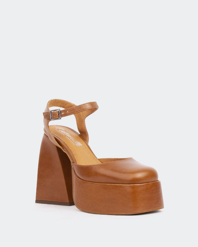 Kotter, Tan Leather/Cuir Ocre Scene Step Earth Sole