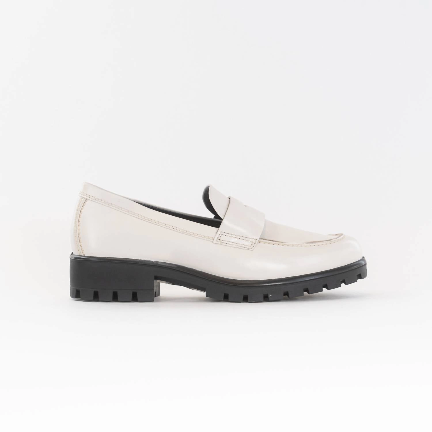 french chic Modtray Penny Loafer In Limestone