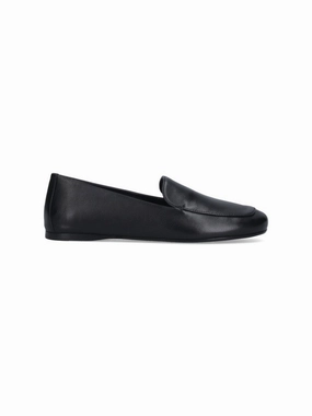 Monroe" Loafers ?C Black Sharp Silhouette