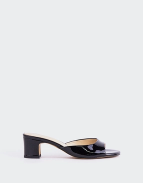 Slip Fit Comfort Montfort Black Patent