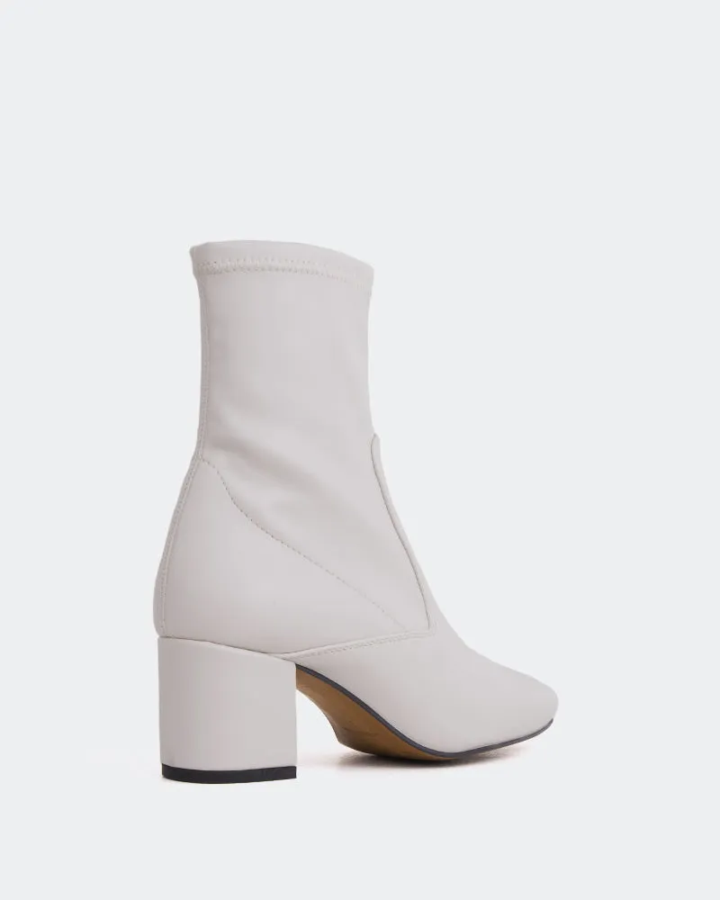 Stiletto Heel Everyday Step Montigny Off White Stretch