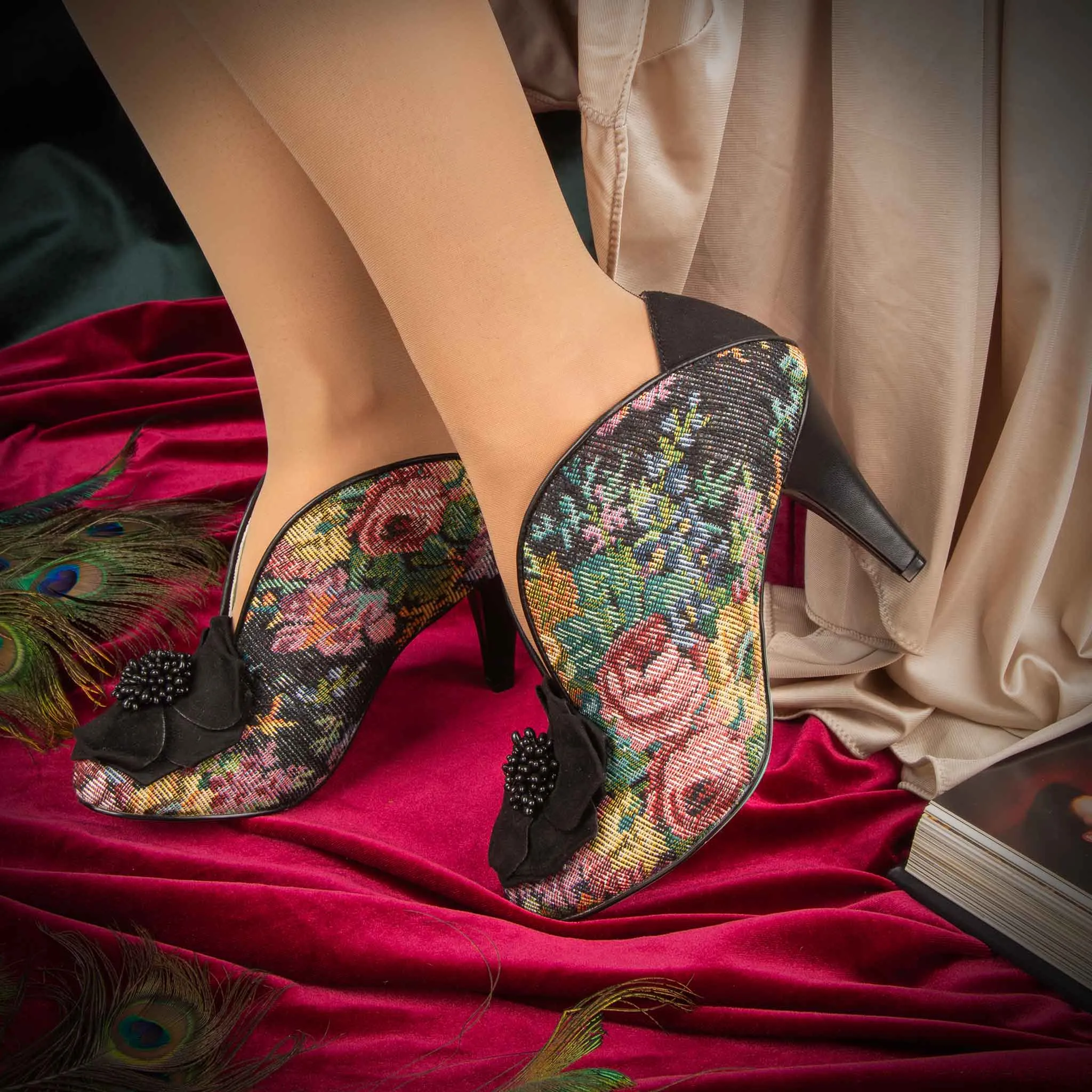 Moonlit Serenade Laced Premium Sandals