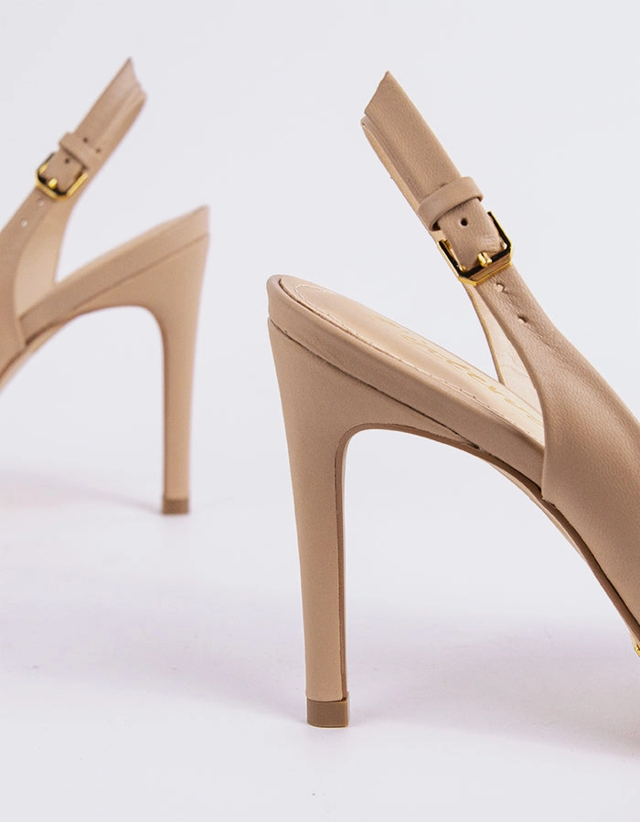 Morisha Nude Leather Fashion Mood