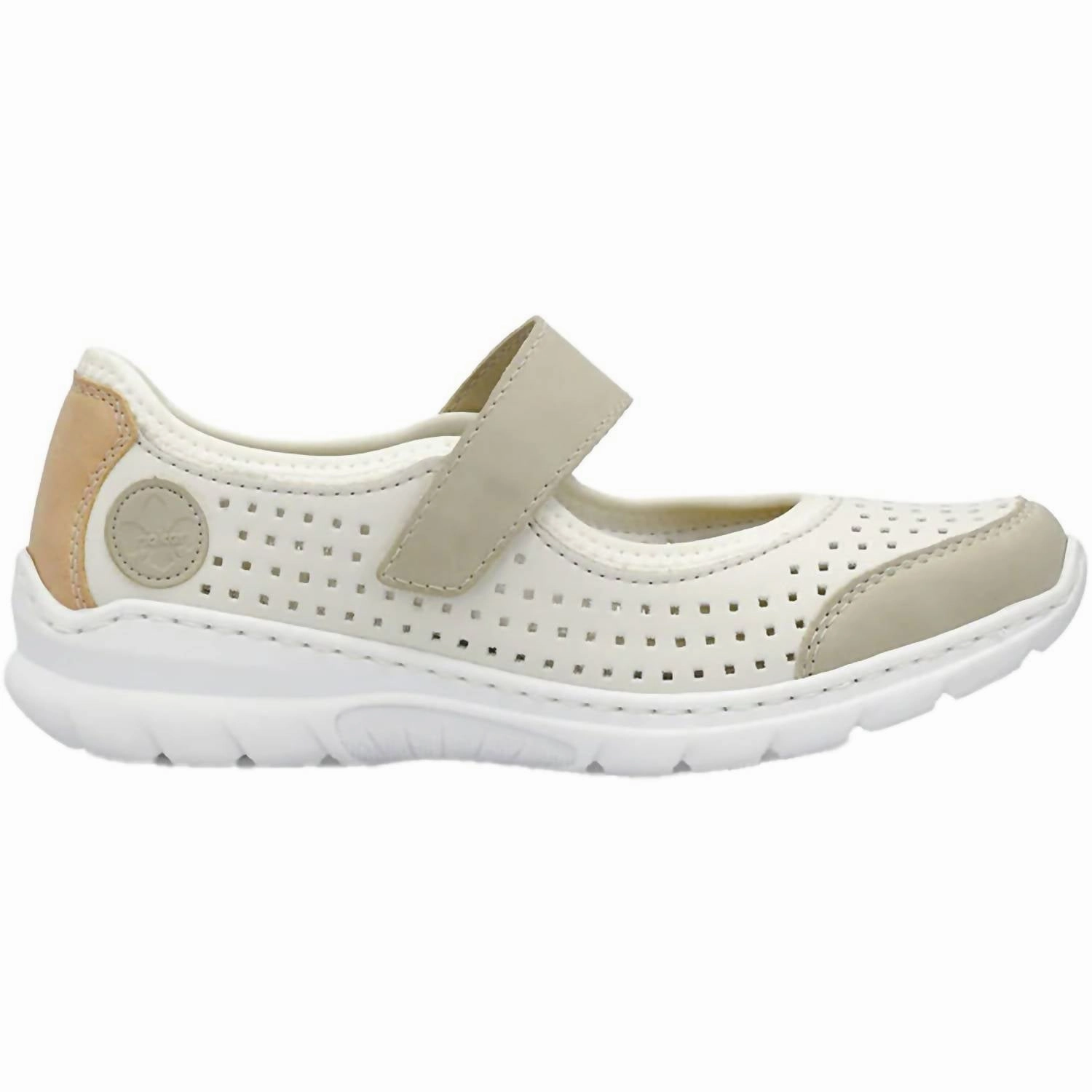 Coffee Spot Lane Flexible Style Women's Nikita Slip-On Shoes In Ginger/off White Synthetic