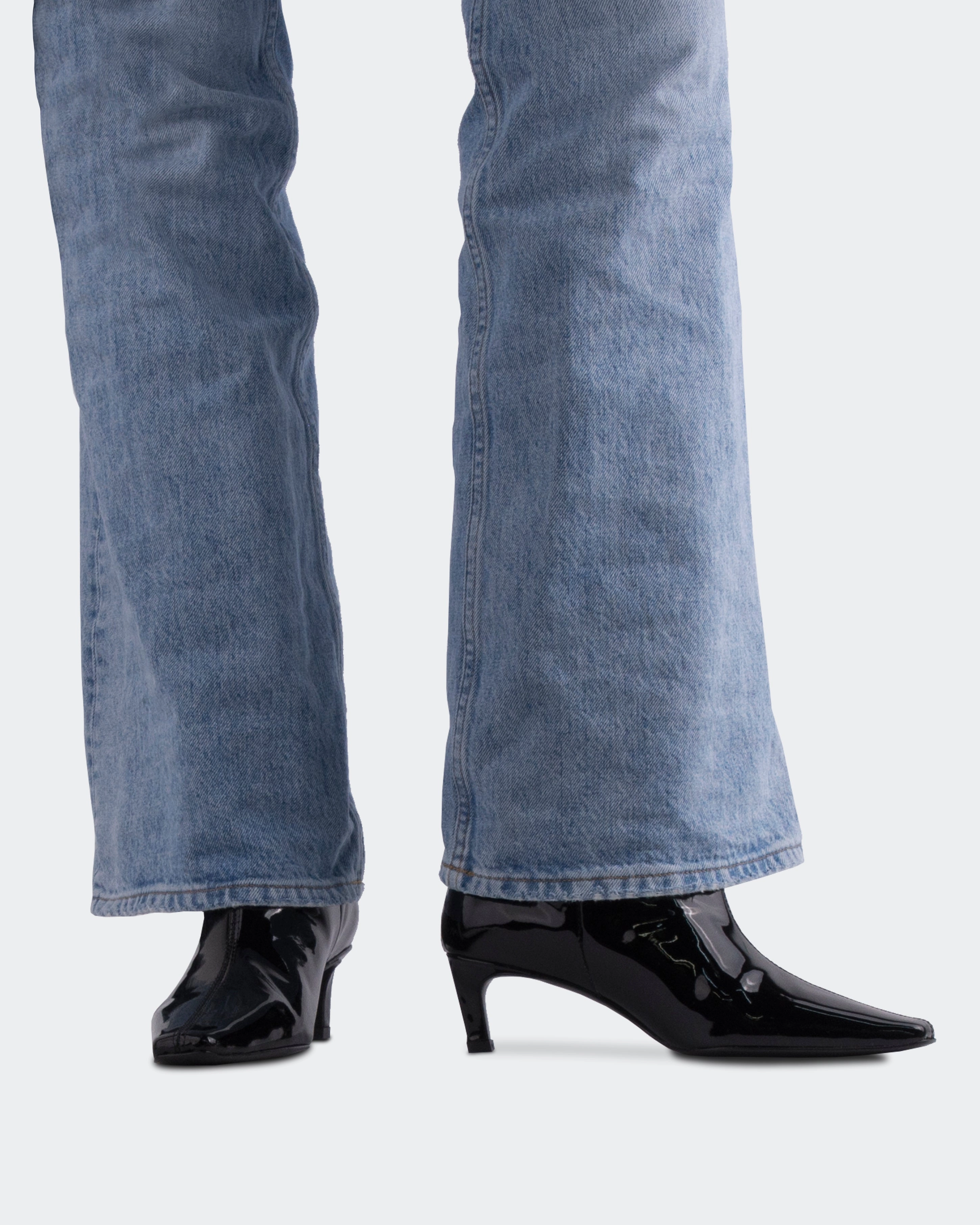 Omara Black Patent Built Tough