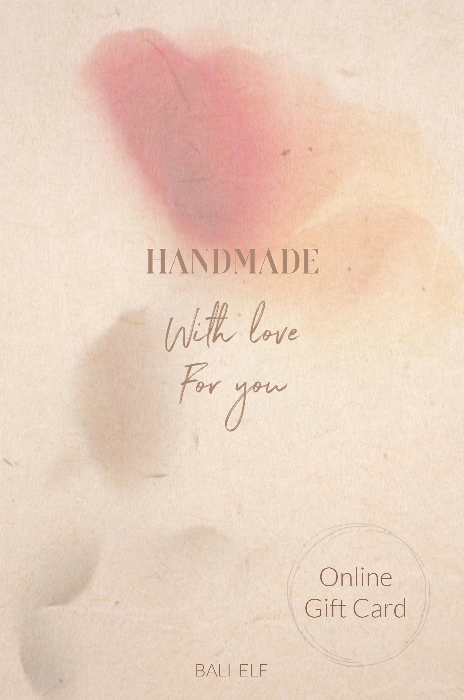 Gift card from ELF Breathable Feel Corporate Staff