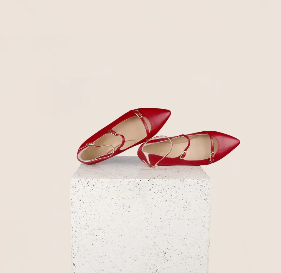 Nola - Hibiscus Cozy Feel Footwear Rural View