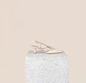 Summer Wedding Heels Novara - Mystic White