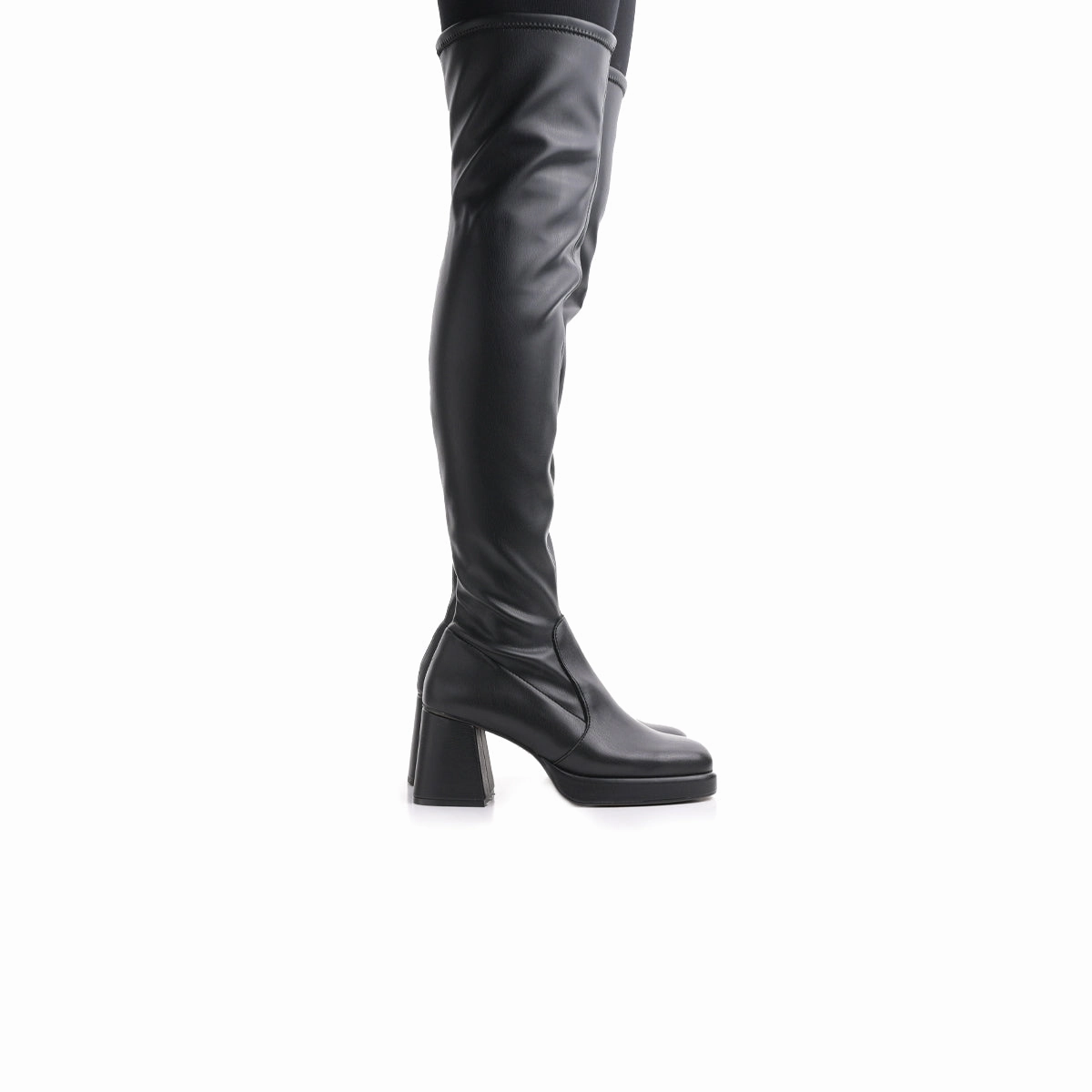 Seamless Look Essential Boots Oakwood Black Stretch