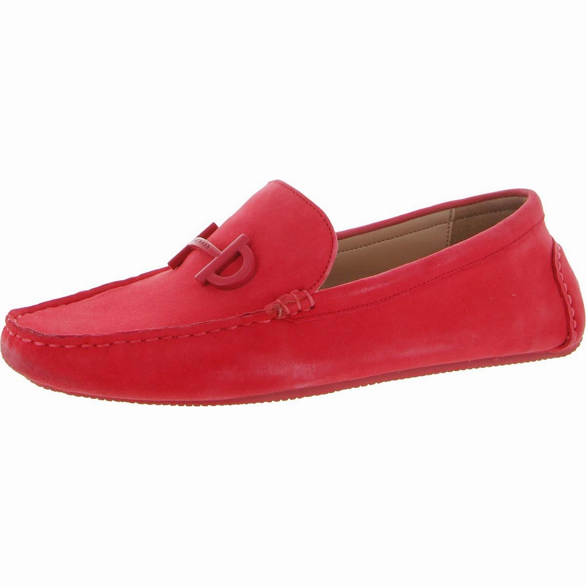 Tully Driver Womens Suede Slip On Moccasins Open Street