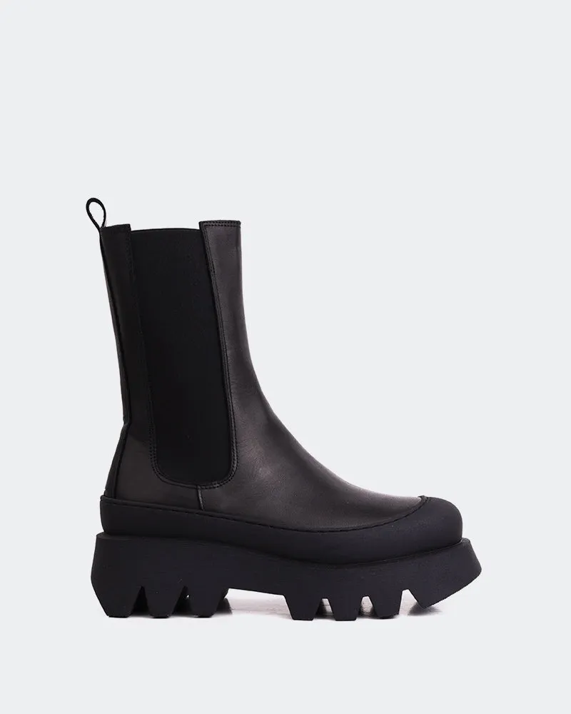 Quick Step Boots Fall Weekend Cranbrook Black Leather