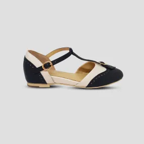 Parisienne (Black/Ivory) durable shoes
