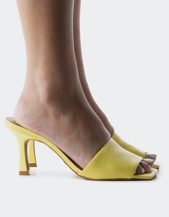 breathable vents Mylos Yellow Leather