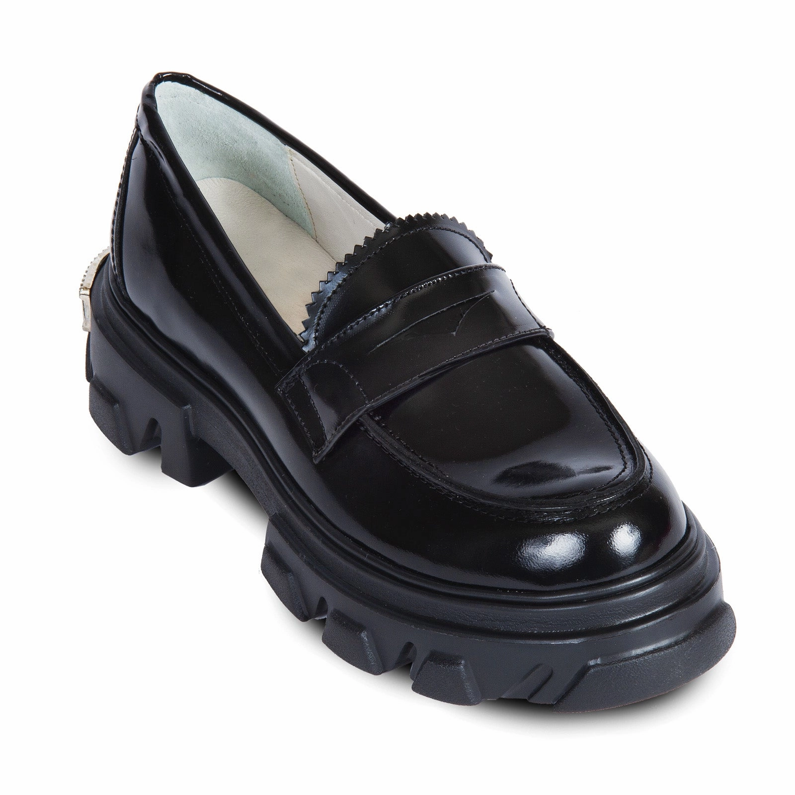 Plain Loafer Leather Shoes By URBNKICKS Travel Pair Firm Power