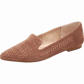 Poeeperf Womens Leather Slip On Smoking Loafers Easy on