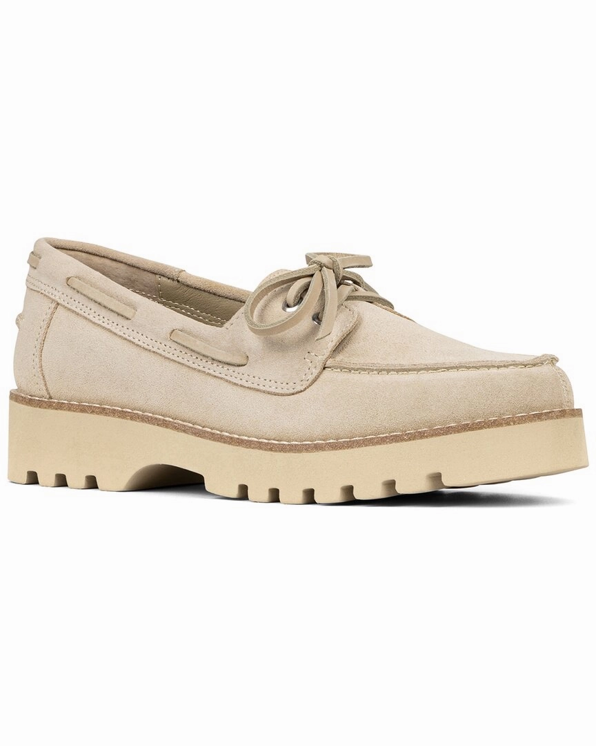 Donald Pliner Harlie02 Suede Lug Bottom Boat Shoe Doctor Approved Ground Safe